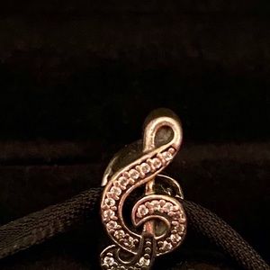 BN Pandora Pave Music Note